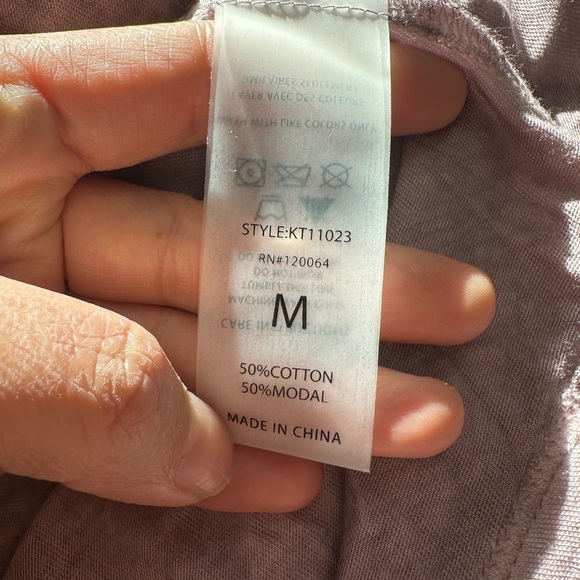 Mono B open back overlay flowy muscle tank - Picture 6 of 8